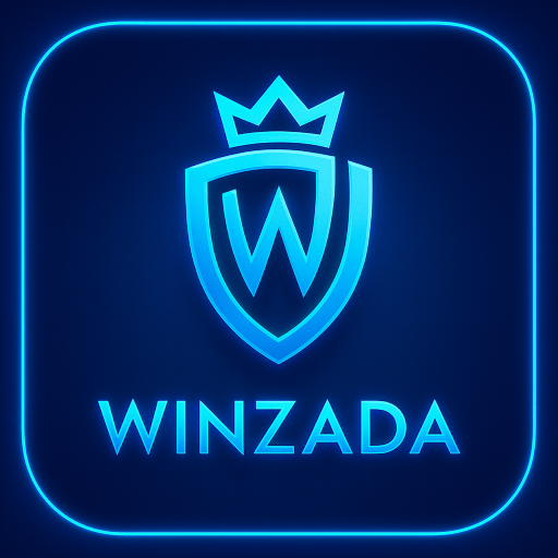 Imagem promocional da WINZADA mostrando a plataforma e suas vantagens